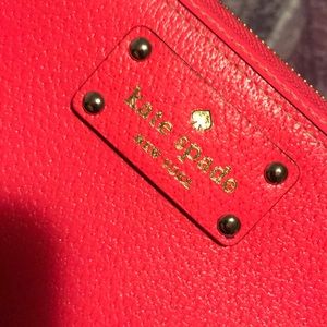 Pink Kate spade wallet
